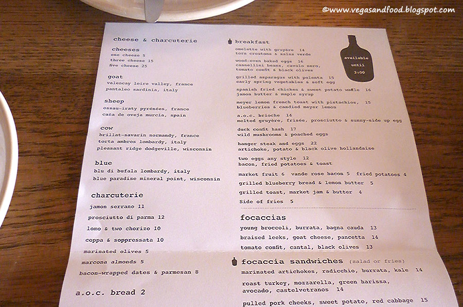 aoc i menu